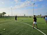 Laatste training seizoen 2023-2024 van 1e selectie S.K.N.W.K. (voetvolleytoernooitje) van donderdag 25 mei 2024 (37/314)